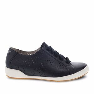 Dansko Orli Nappa Leather Sneakers - Black - Size 40/US10